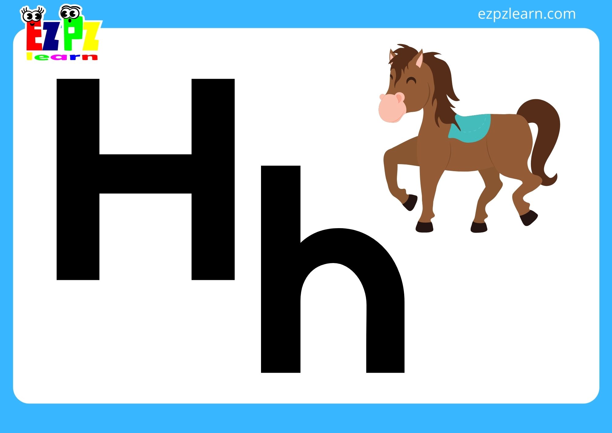 H horse